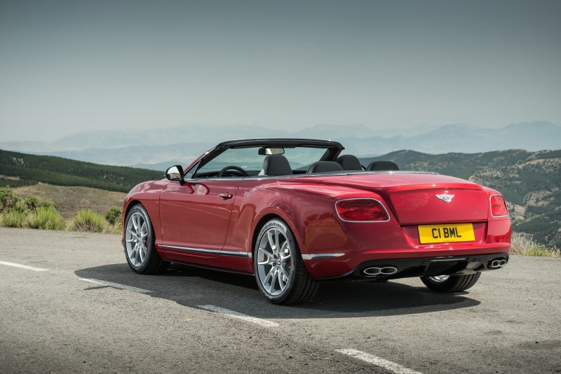 Bentley Continental GT II Convertible facelift 2015 Speed 6 0 635 Hp 